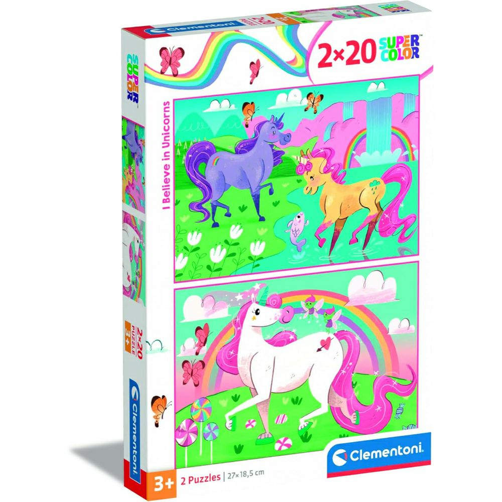 Clementoni Children Puzzle Сложувалка Unicorns