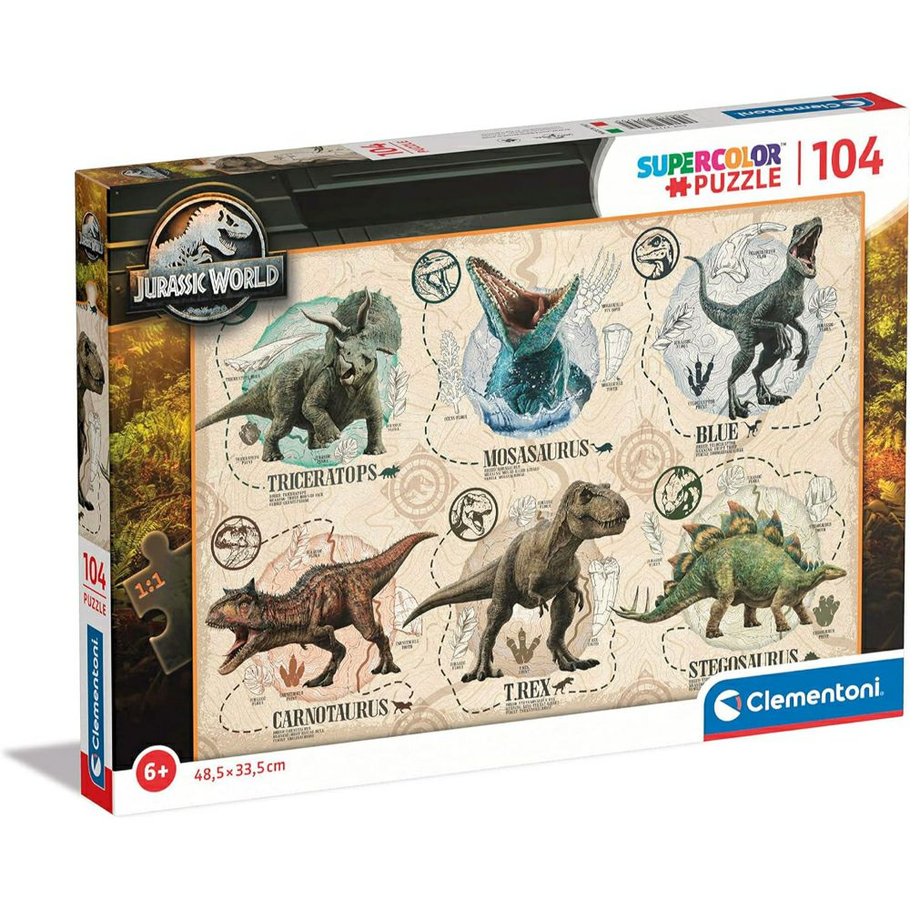 Clementoni Children Puzzle Jurassic World 