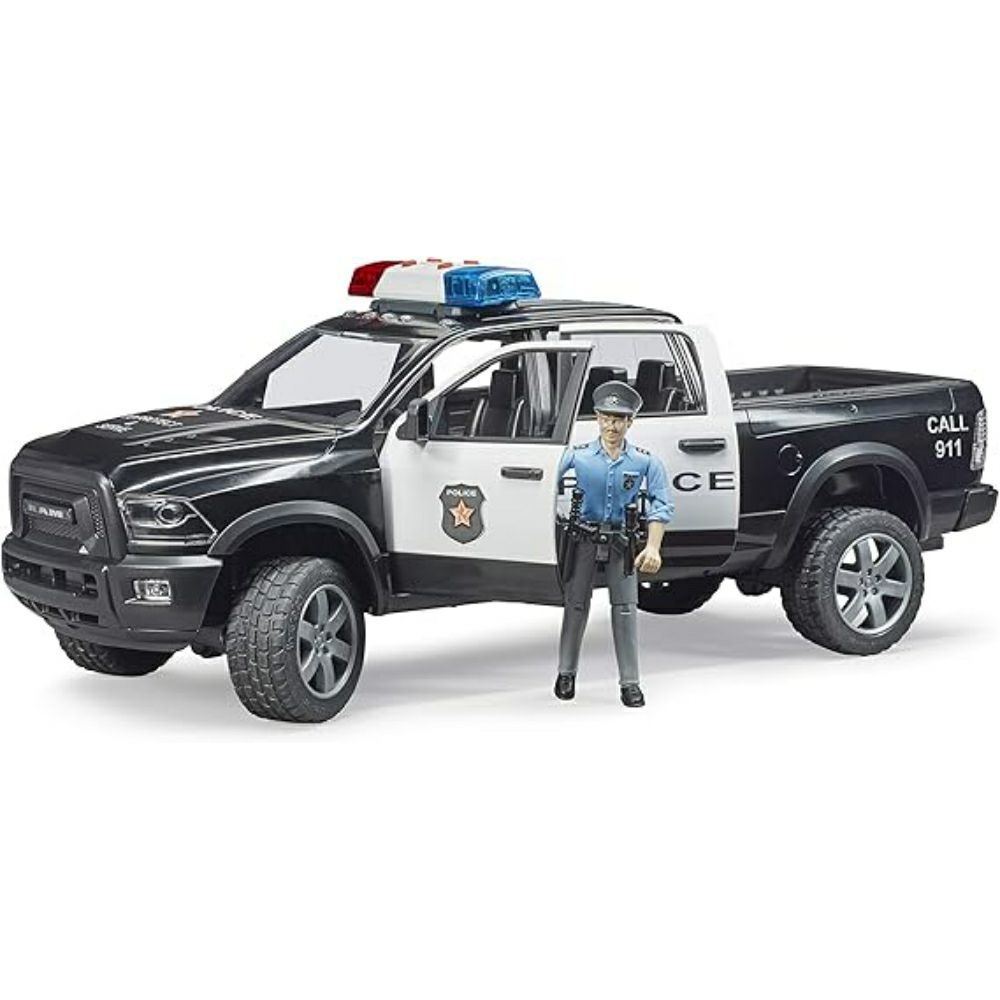 Bruder RAM 2500 Возило со фигура полицаец