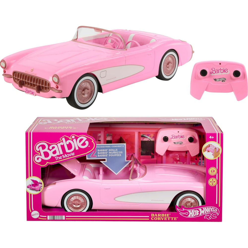 Barbie Corvette Pink Car