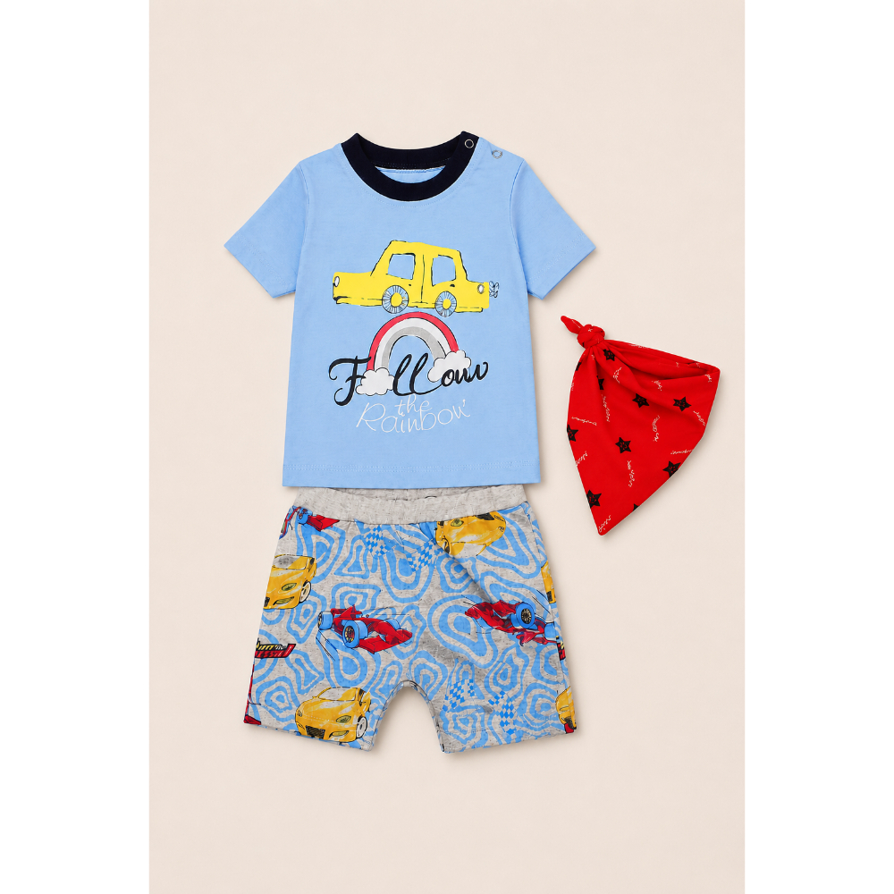 Комплет Маица, Бермуди и Марама