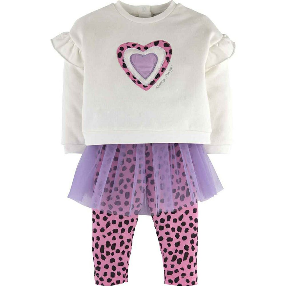 Комплет Блуза и Хеланки со сукња