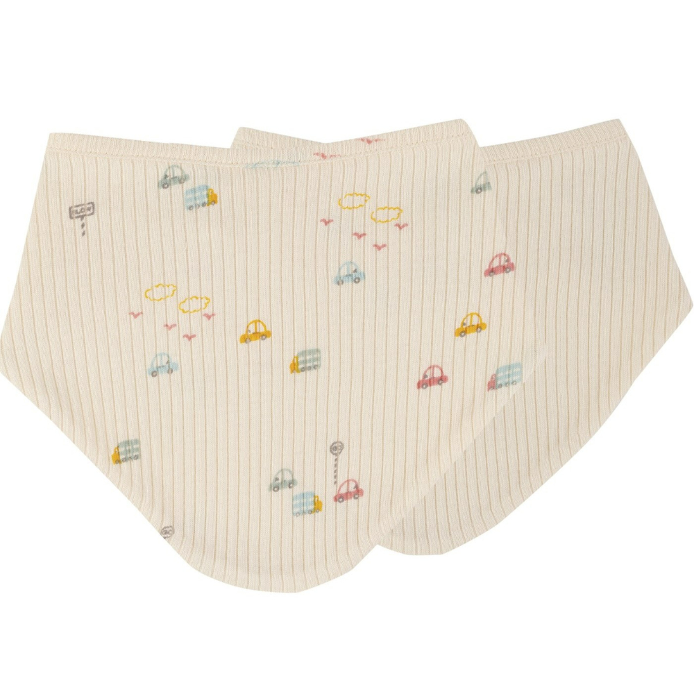 Organic Сет од 2 лигавчиња за новороденче Idil baby Mamino 