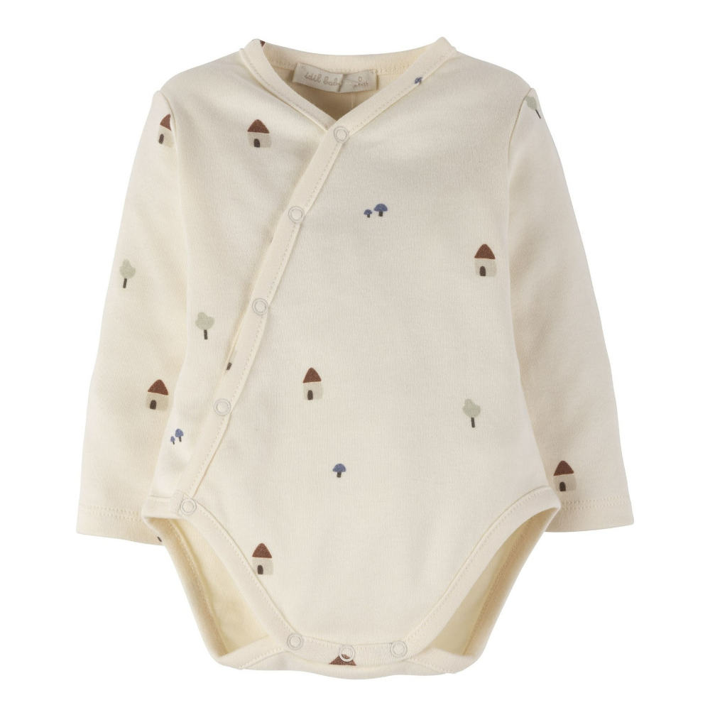 Organic Боди на преклоп Idil baby Mamino 