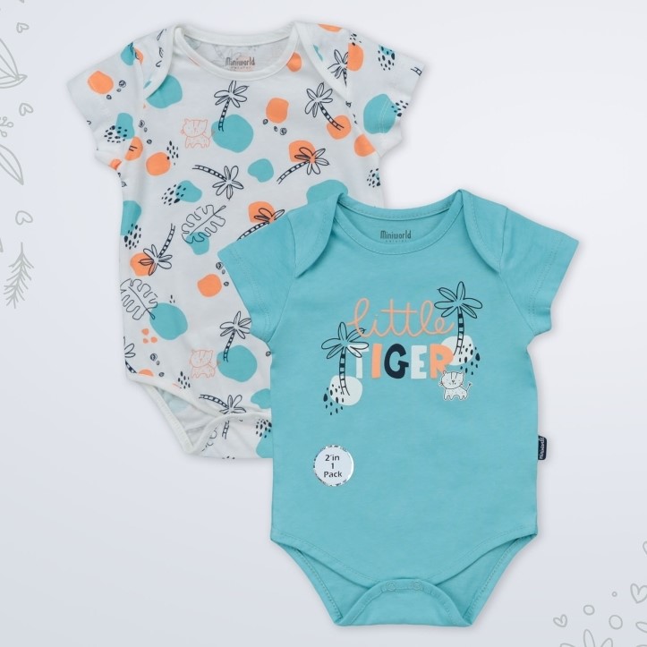 Боди краток ракав - Сина 