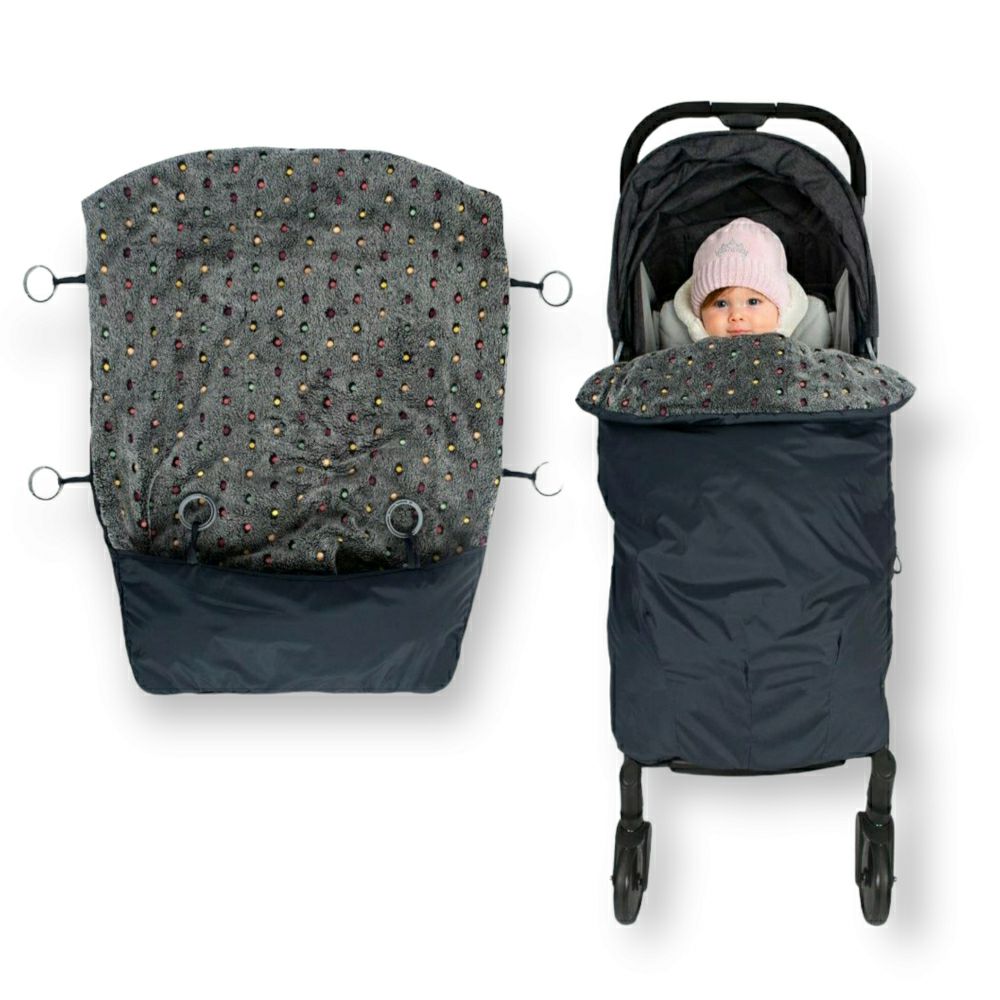 Luxury Stroller Blanket - Топла прекривка за количка