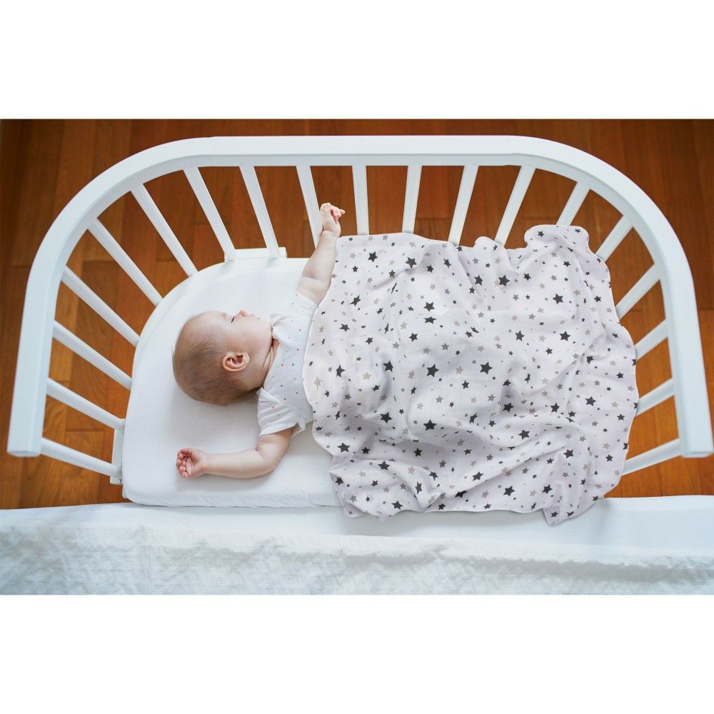 Ќебе Муслин 120 x100 см - Grey Star