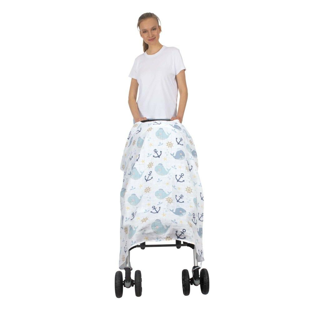 Муслин Прекривка за количка