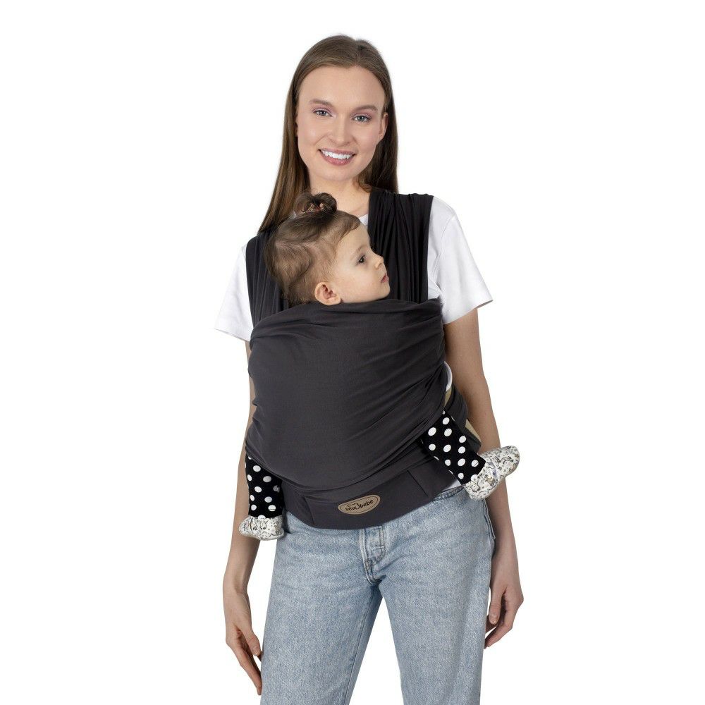 Слинг марама со појас за половина Grey