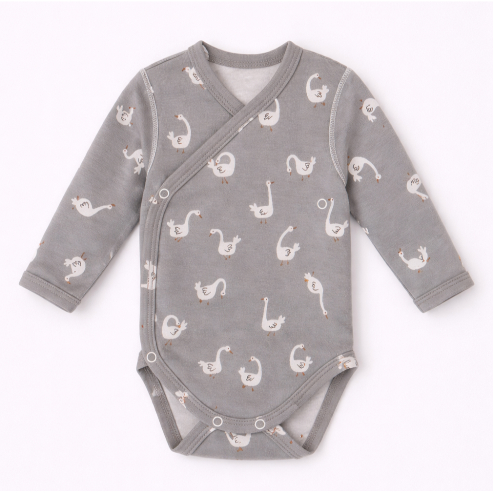 Premature Боди на преклоп Swan