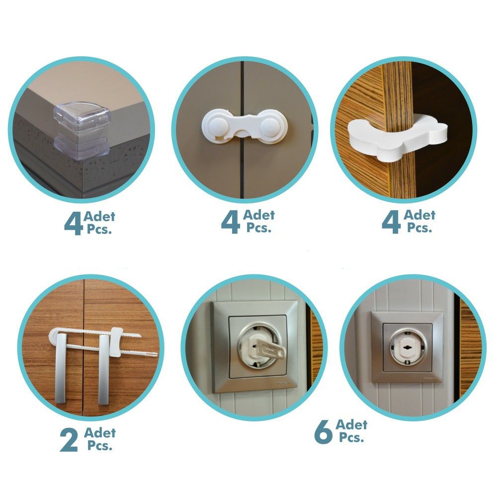 Сет од 20 парчиња Заштитници, повеќенаменски  