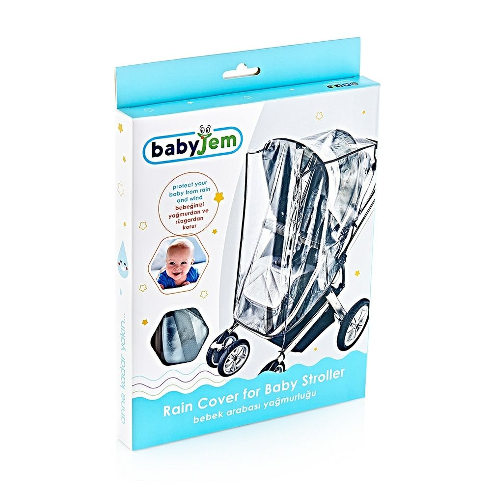 Навлака заштита од дожд за количка со патент Baby Jem